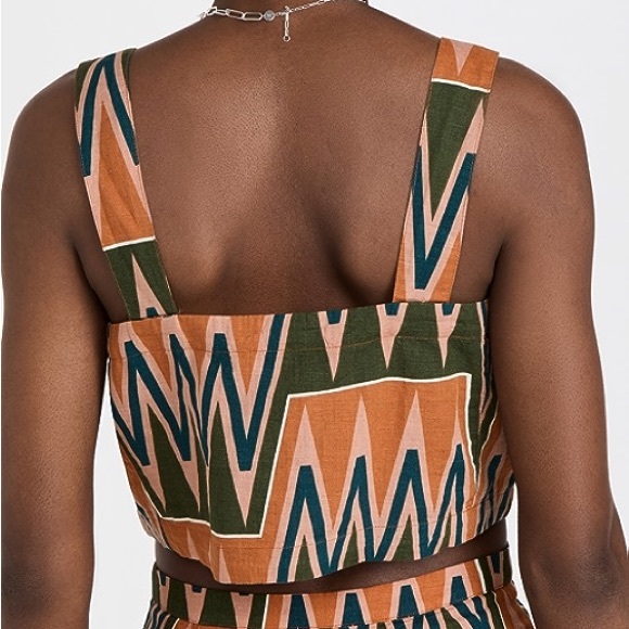 NWT Veronica Beard Tiffany Square Neck Top. Small. - Picture 2 of 6